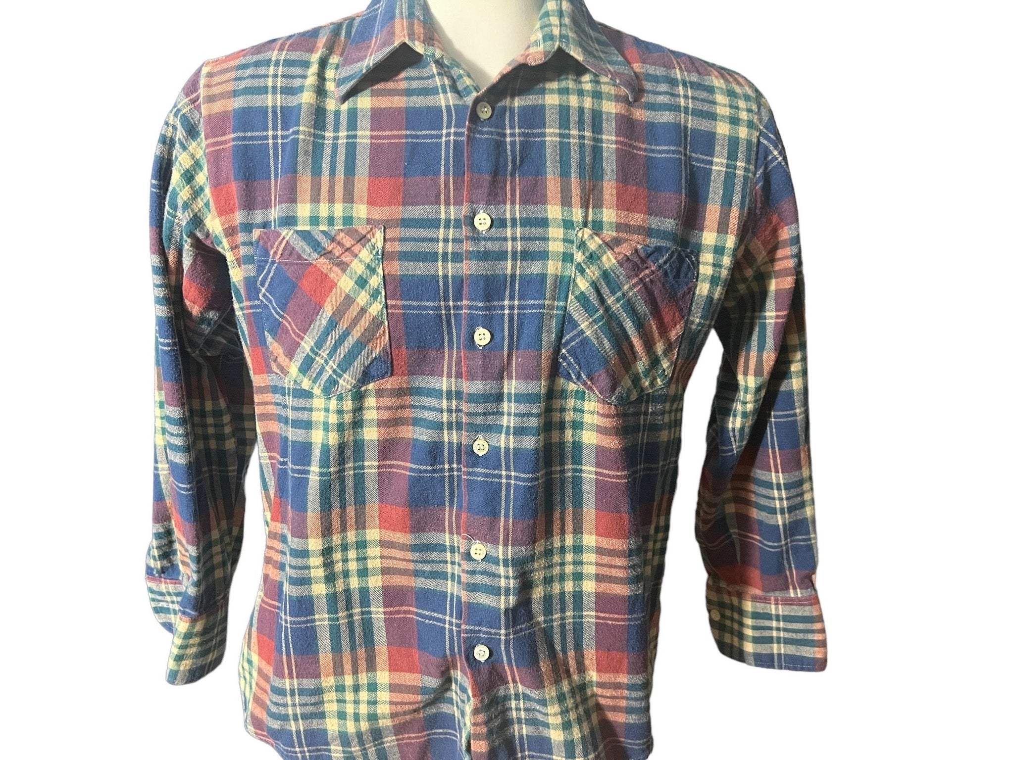 Vintage flannel shirt M Bud Berma