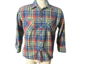 Vintage flannel shirt M Bud Berma