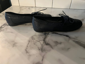 Vintage women's Cobbie blue oxfords 9 N