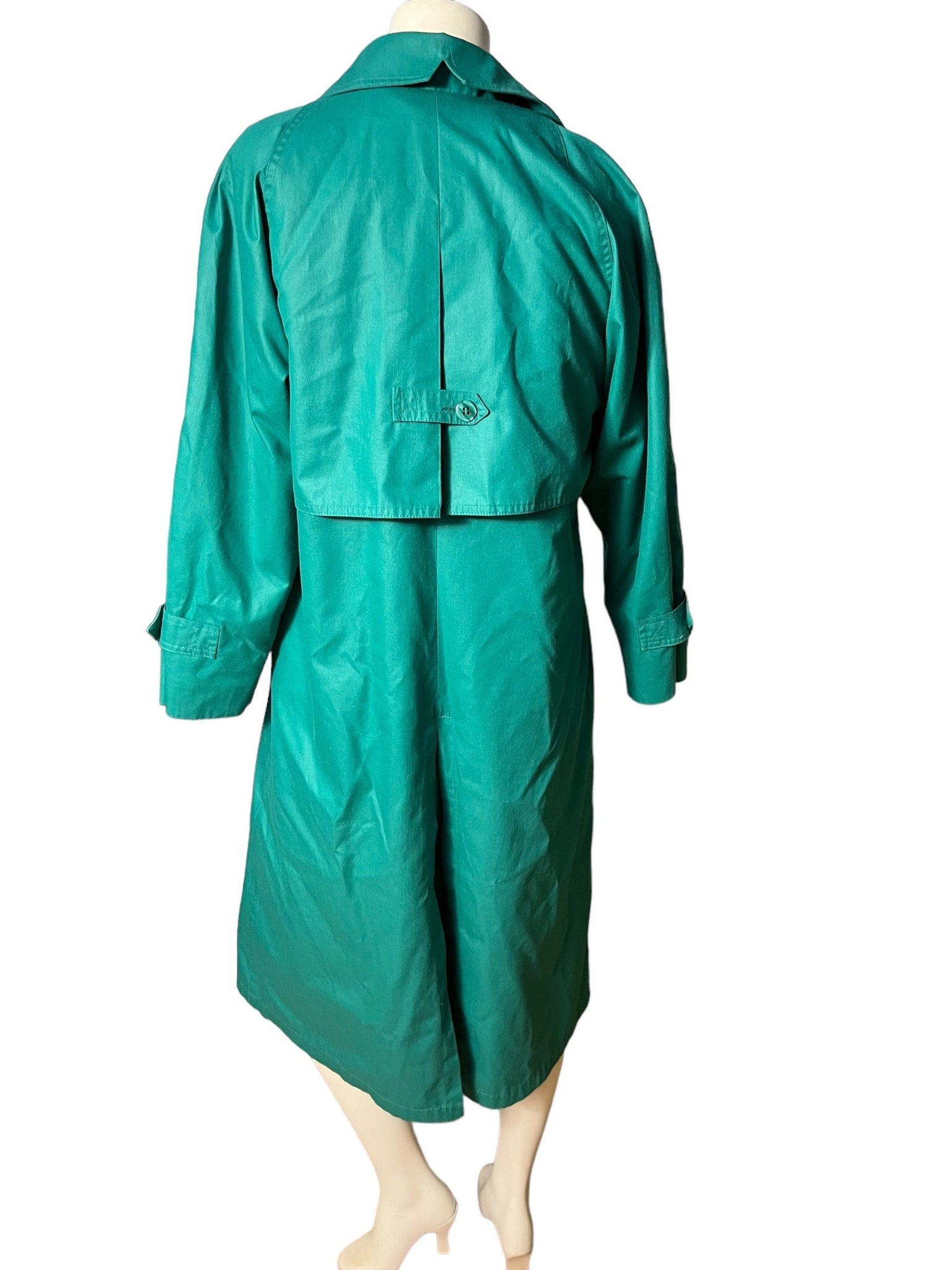 vintage 80's green London Fog coat 6 Maincoats