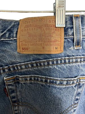 Vintage Levis 550 blue jeans 10 Miss