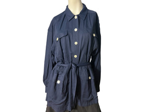 vintage 80’s navy blazer Liz Claiborne M