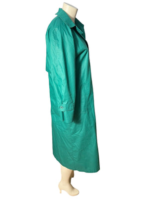 vintage 80's green London Fog coat 6 Maincoats