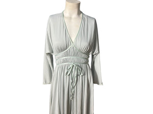 Vintage 60’s mint green goddess Dress S