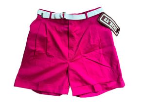 Vintage pink 80’s deadstock shorts M