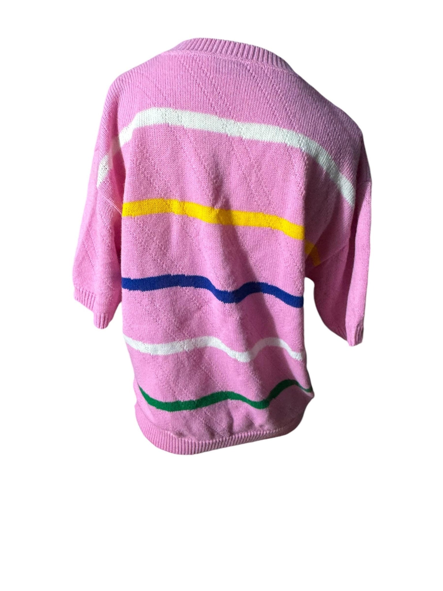 Vintage 80's pink sweater L Katie