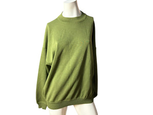 Vintage Belleson's St Croix sweat shirt L green