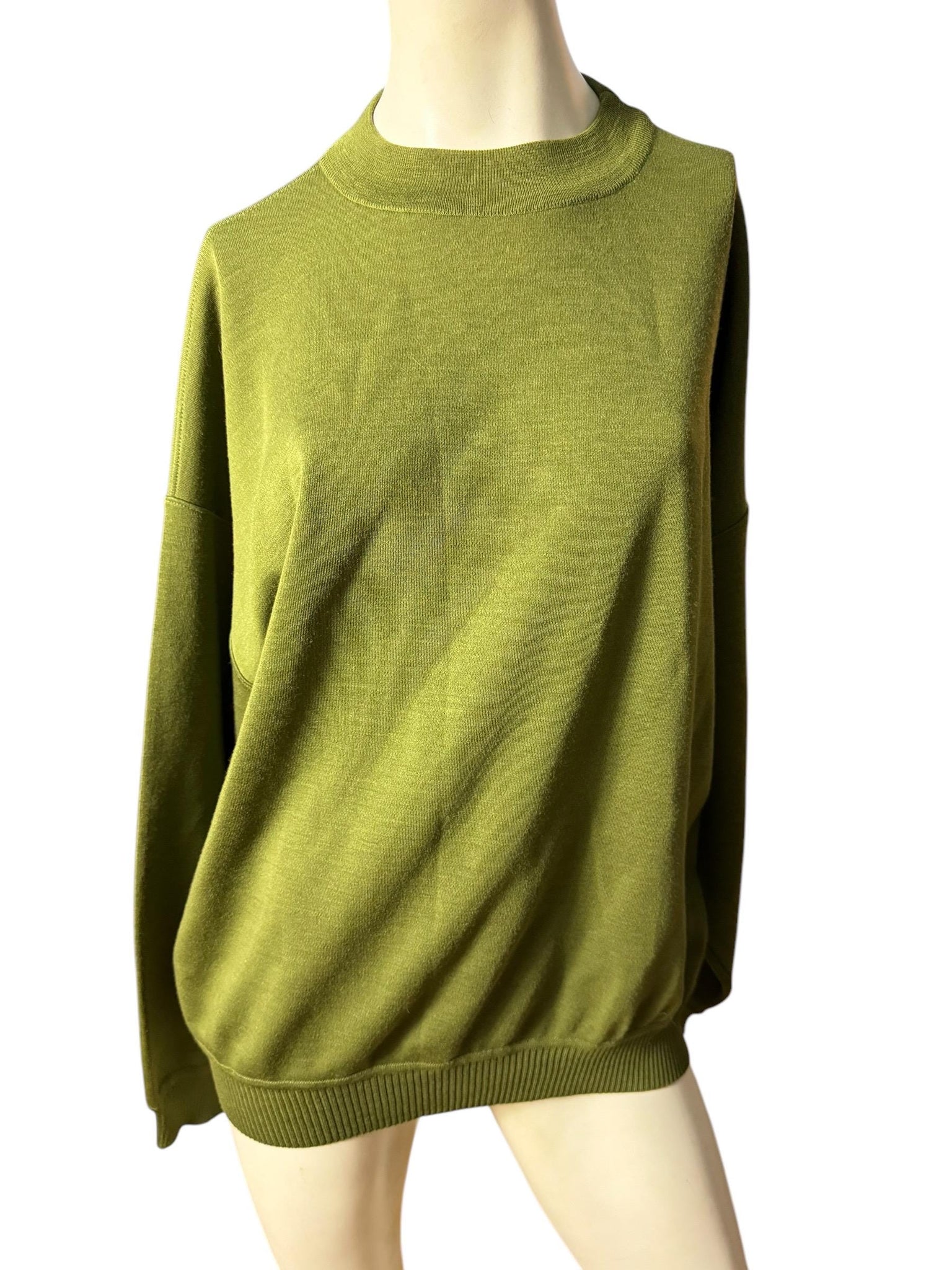 Vintage Belleson's St Croix sweat shirt L green