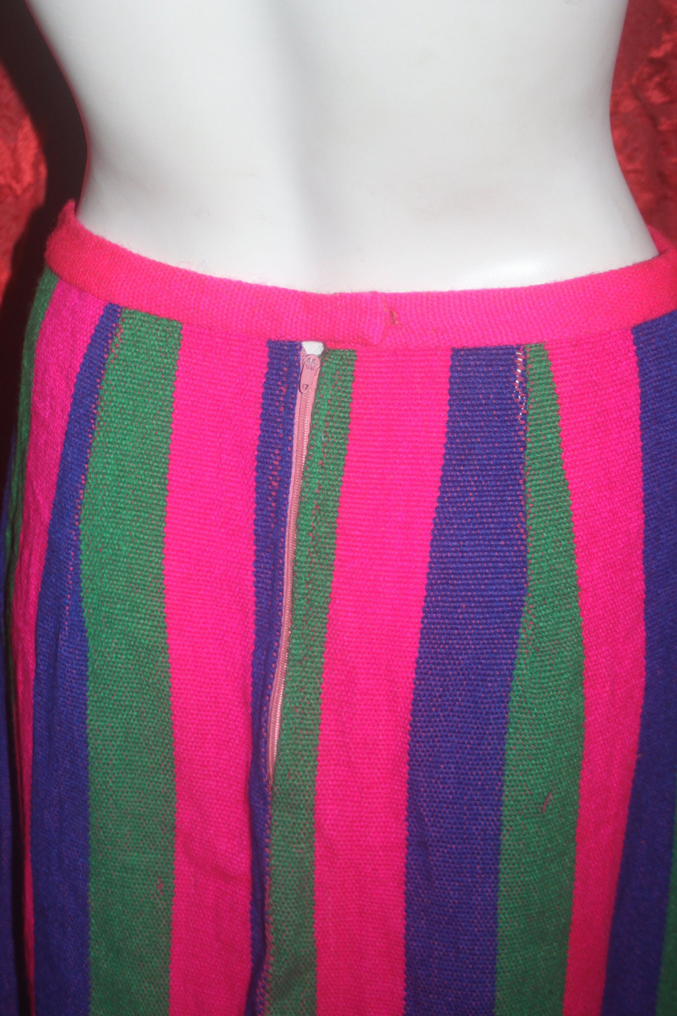 Vintage Woven Skirt M