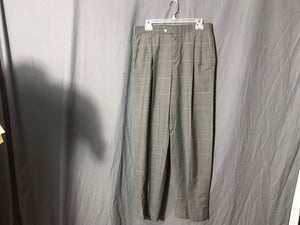 Vintage 1980’s Pierre Cardin plaid pants 33