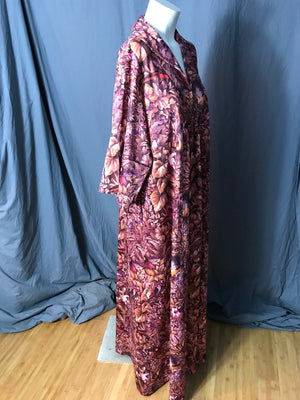Vintage 1970’s bird caftan dress L