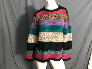 Vintage 1980’s Abvien Knitworks hand knitted sweater L