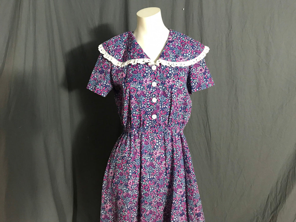 Vintage 1980’s country prairie dress M L