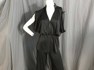 Vintage Funky 1970’s bellbottoms and top suit M