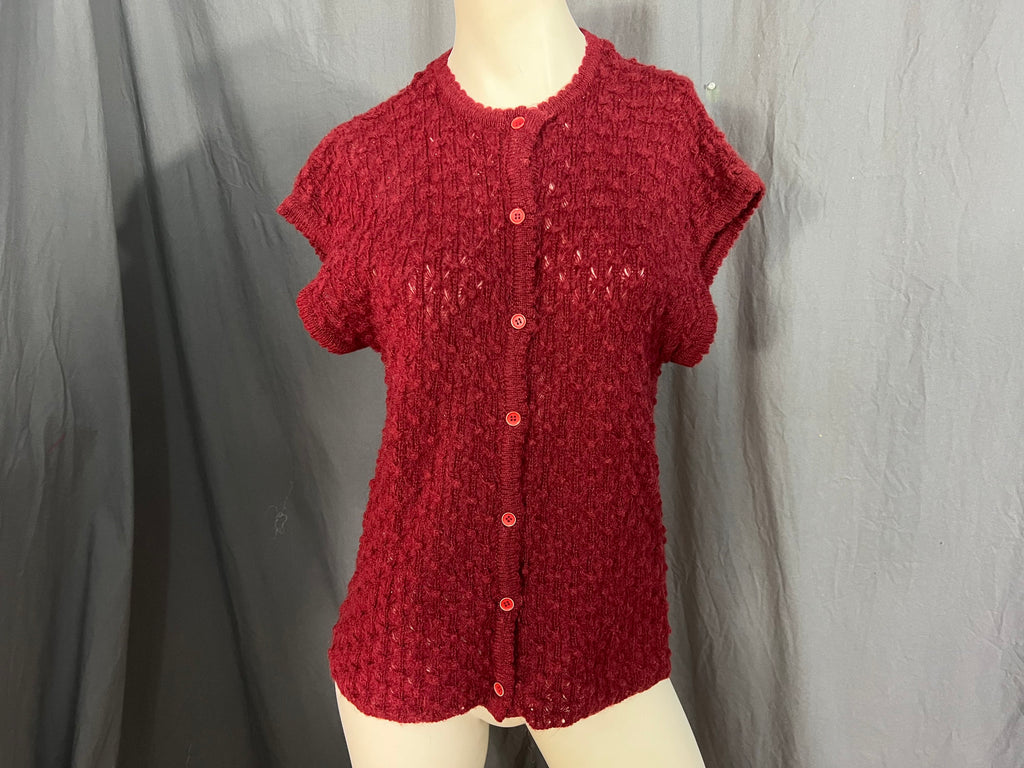Vintage 70's Millay sweater maroon L