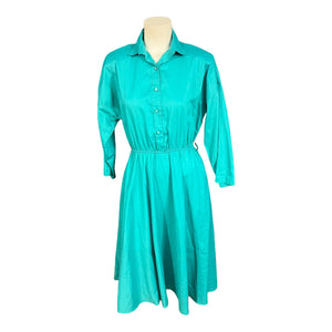 Vintage 80's The American Shirt Dress 5/6 S M