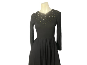 Vintage 80’s Expo black cotton dress 6