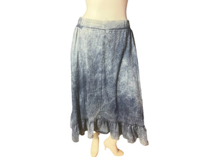 Vintage 80's jean skirt Special Effects L