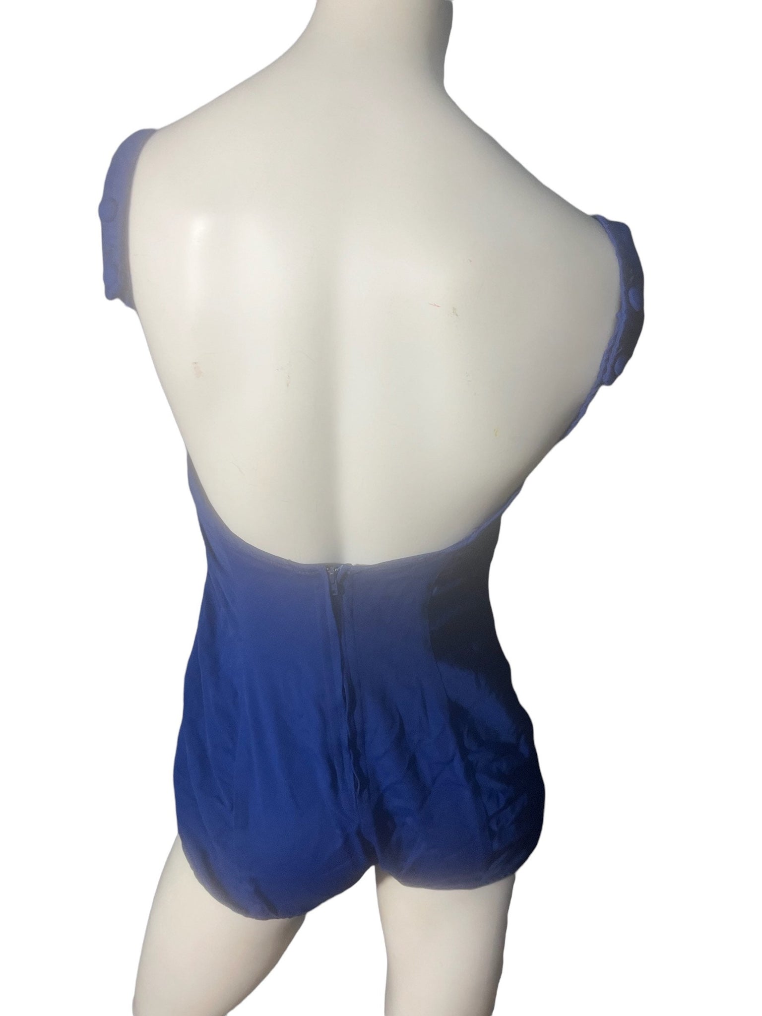 Vintage 50's blue Jantzen bathing suit 12