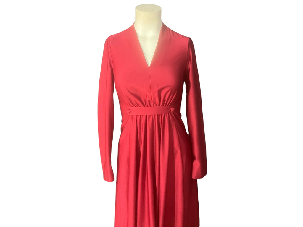 Vintage 70's long maxi dress S