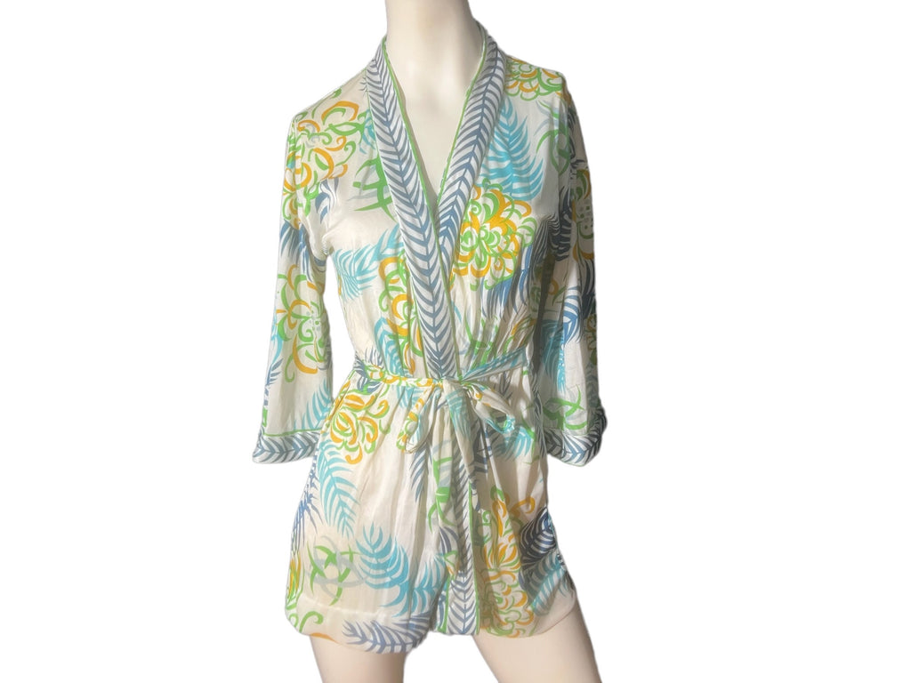 Vintage 70's Roxanne short robe M