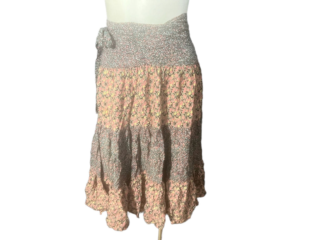 Vintage Adini wrap skirt M