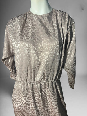 Vintage 80's Seret tan dress L 11/12