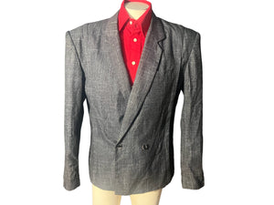 Vintage 80's Front Line suit jacket 40