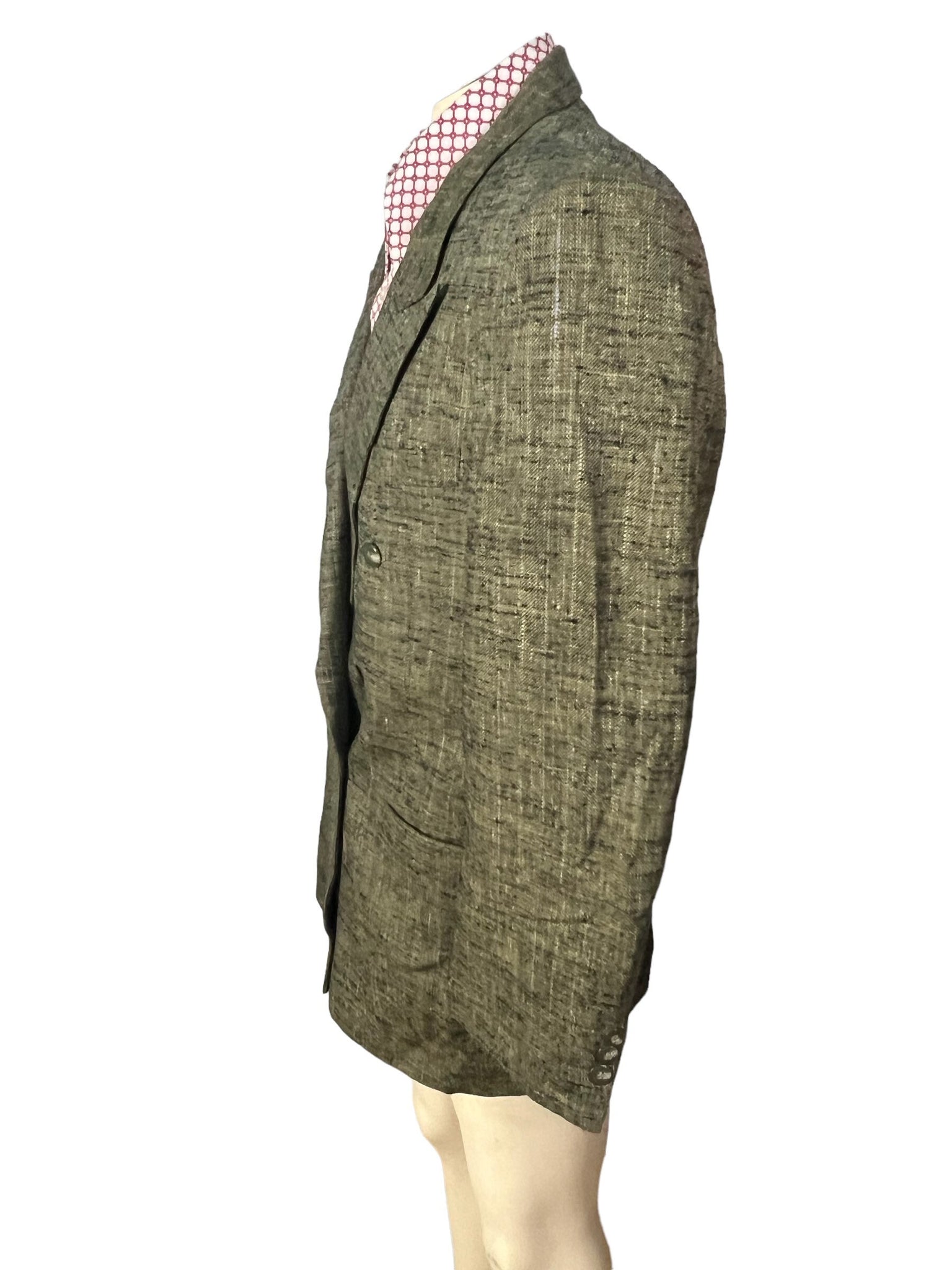 Vintage 80's Orsini gray suit jacket 42 R
