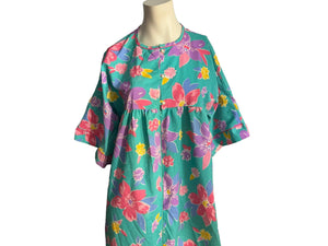 Vintage Anne Leslie caftan dress S