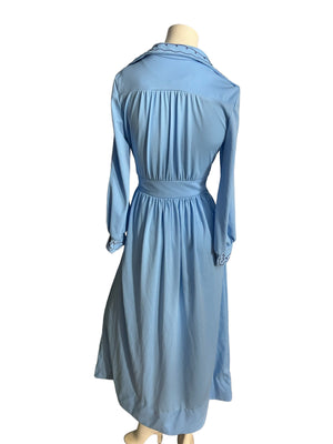 Vintage 70's maxi dress JC Penney M