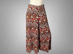 Vintage 70's maxi skirt knit M