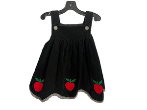 Vintage kids black apple dress 3 T
