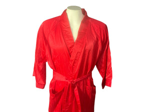 Vintage red Christian Dior men's robe