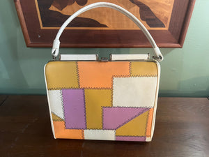Vintage 60's 70's patchwork purse