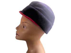 Vintage 60's blue and red hat