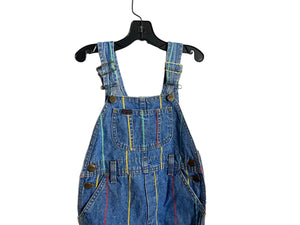 Vintage 80's Lee lids overalls blue jean 4T