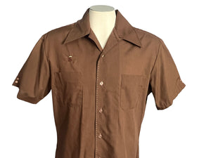 Vintage 70's Mr California men's shirt L