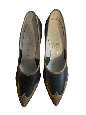 Vintage 50's kitten heels Gamins sz 6 AAA