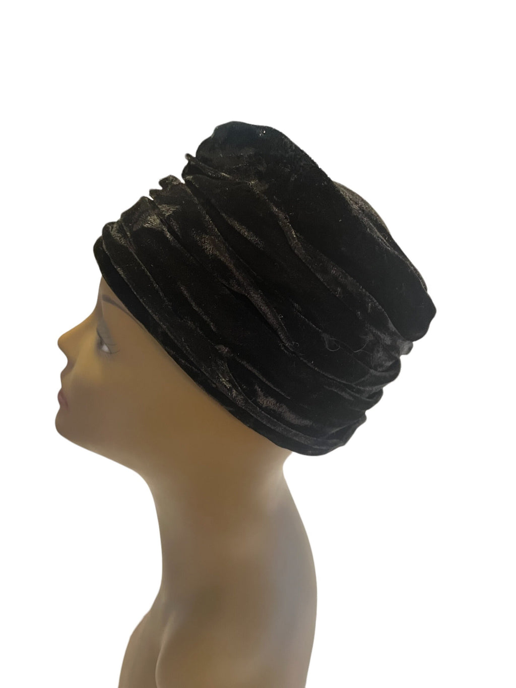 Vintage 60's black velvet Howard Hodge hat