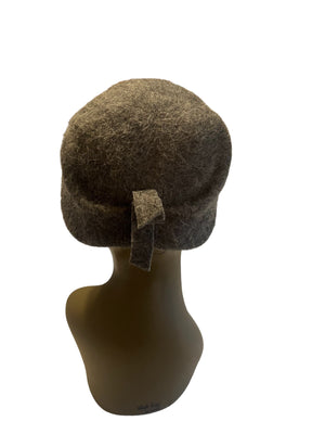 Vintage 50's gray wool hat