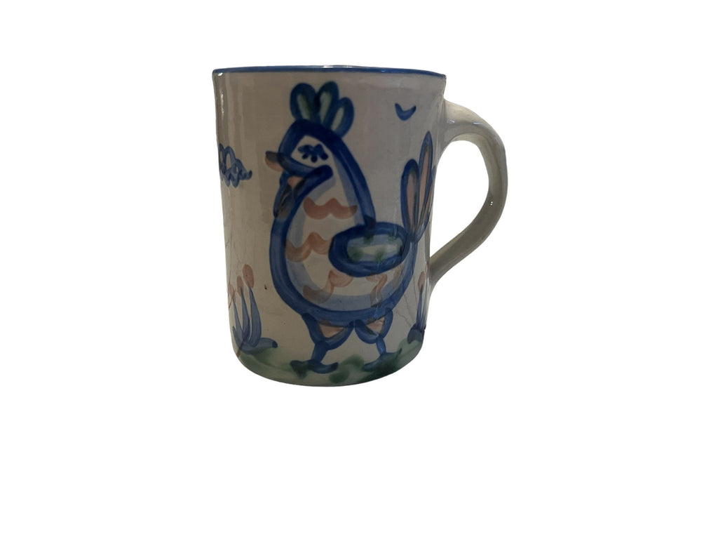 Vintage M.A. Hadley chicken coffee mug