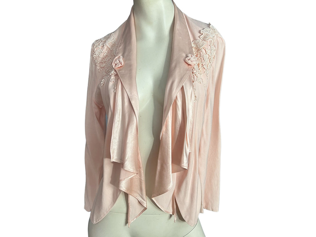 Vintage 80's pink short jacket Wild Rose 4