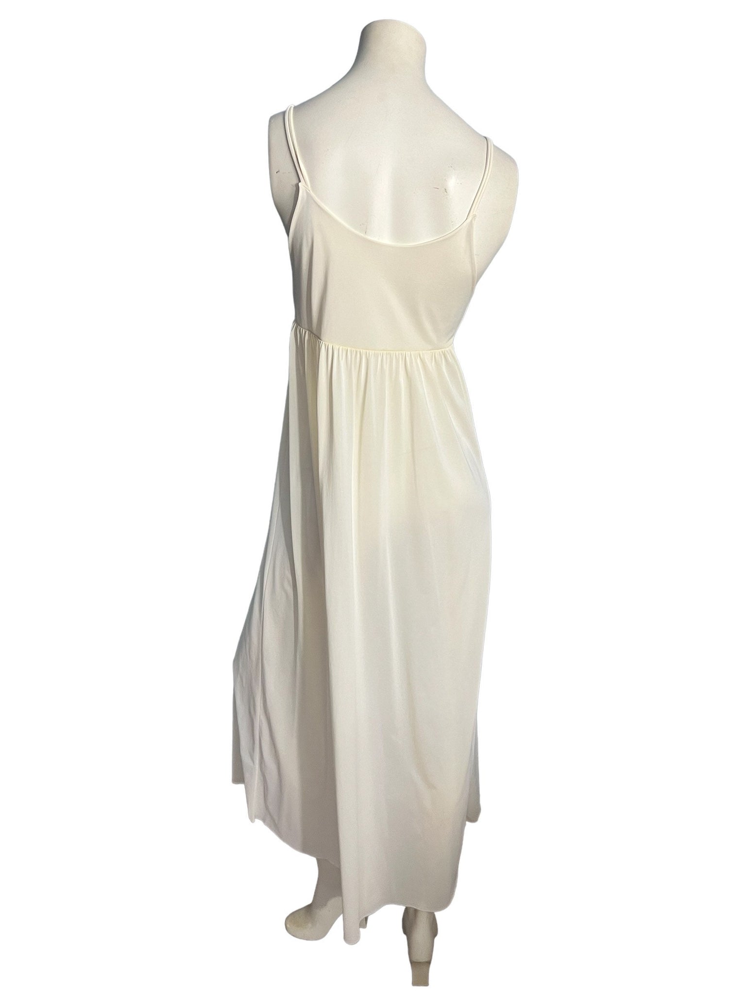 Vintage 70's off white long nightgown M