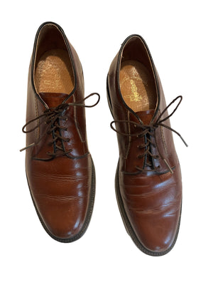 Vintage men's brown oxford dress shoes 9 C