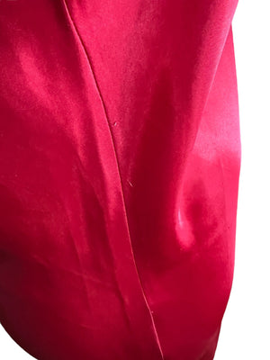 Vintage red nightgown Natori M