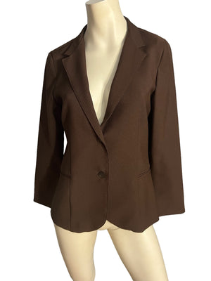 Vintage 70's brown suit Dimension M L