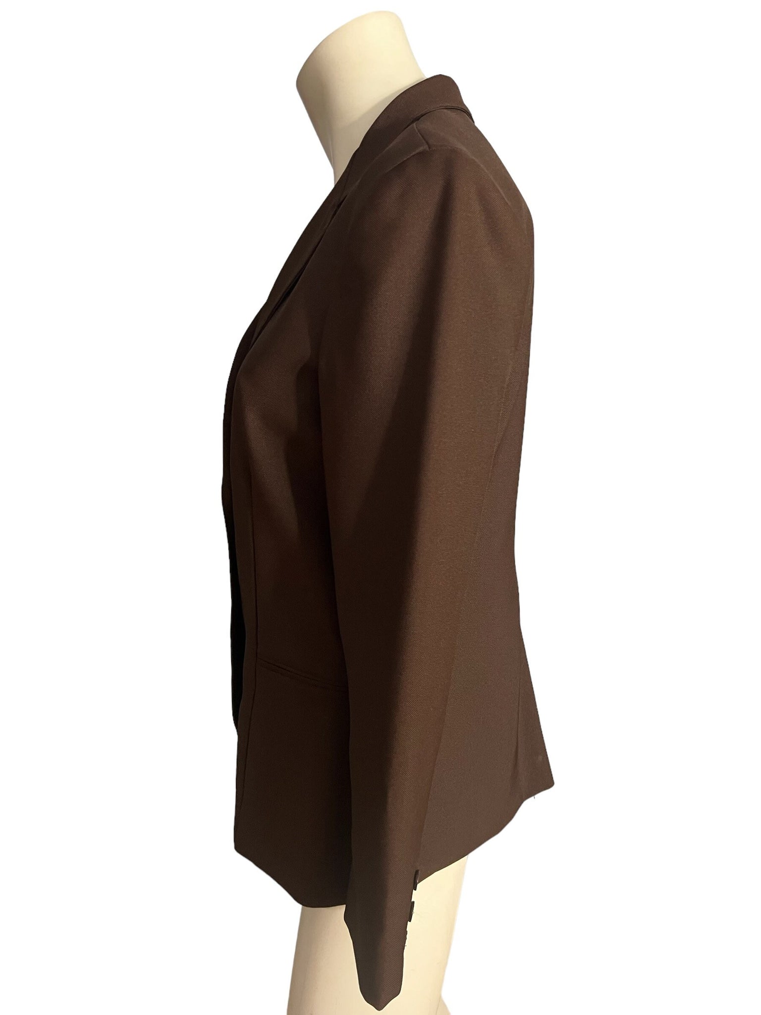 Vintage 70's brown suit Dimension M L