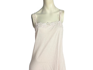 Vintage Cabarnet pink cotton nightgown M