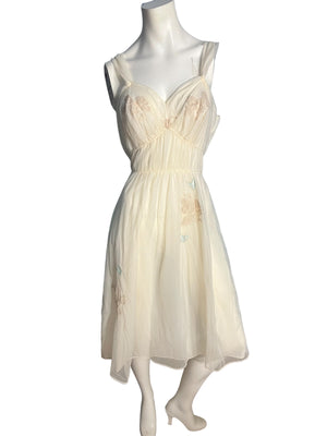 Vintage 1950's Artemis nightgown L lingerie